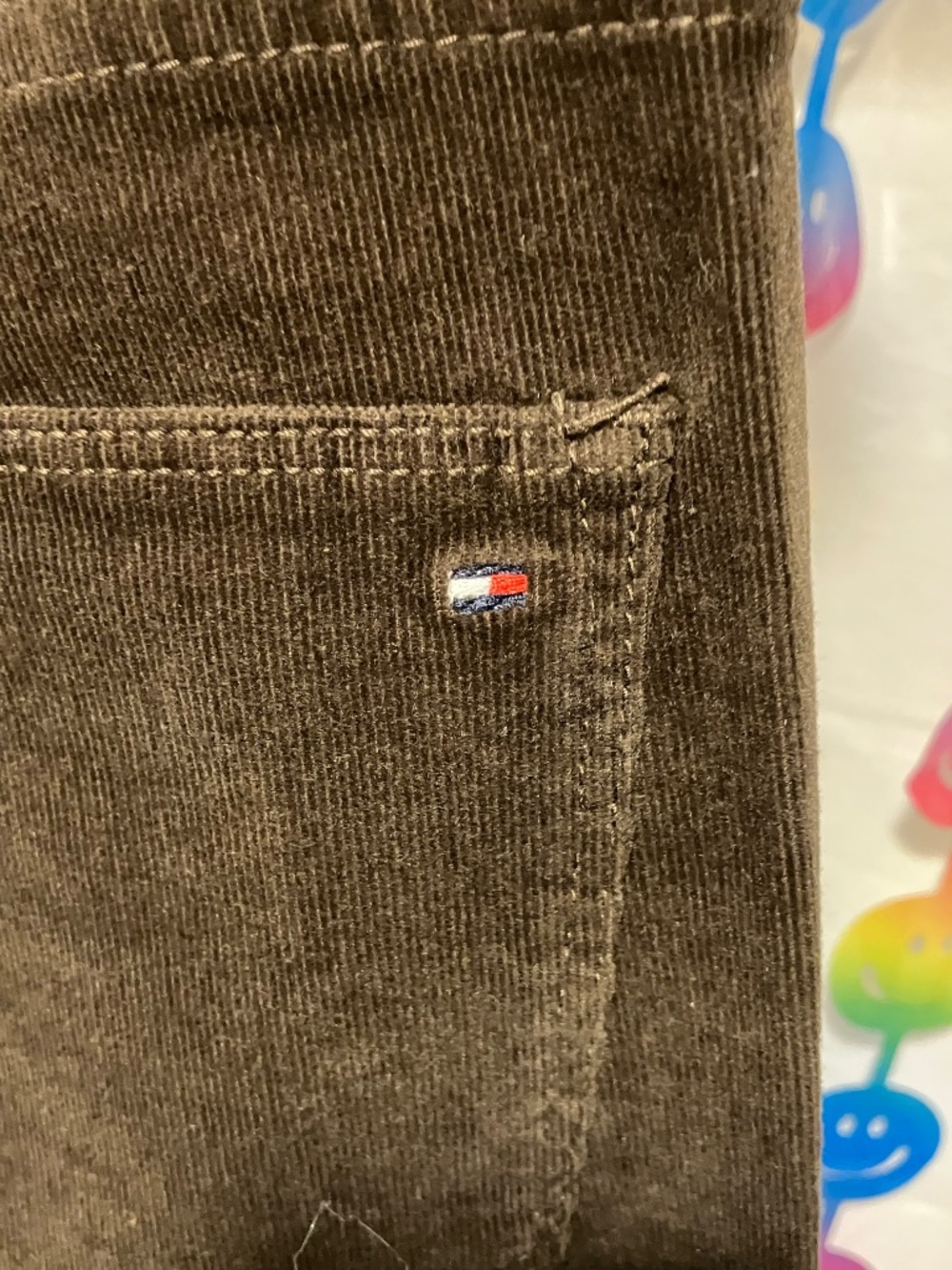 NWT Tommy Hilfiger Tribeca Skinny Corduroy Pants (Size 8) - Picture 8 of 14